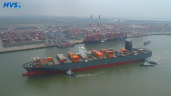 Haivanship Proudly Assists Hapag-Lloyd’s First Vessel under the Gemini Cooperation at CMIT Terminal