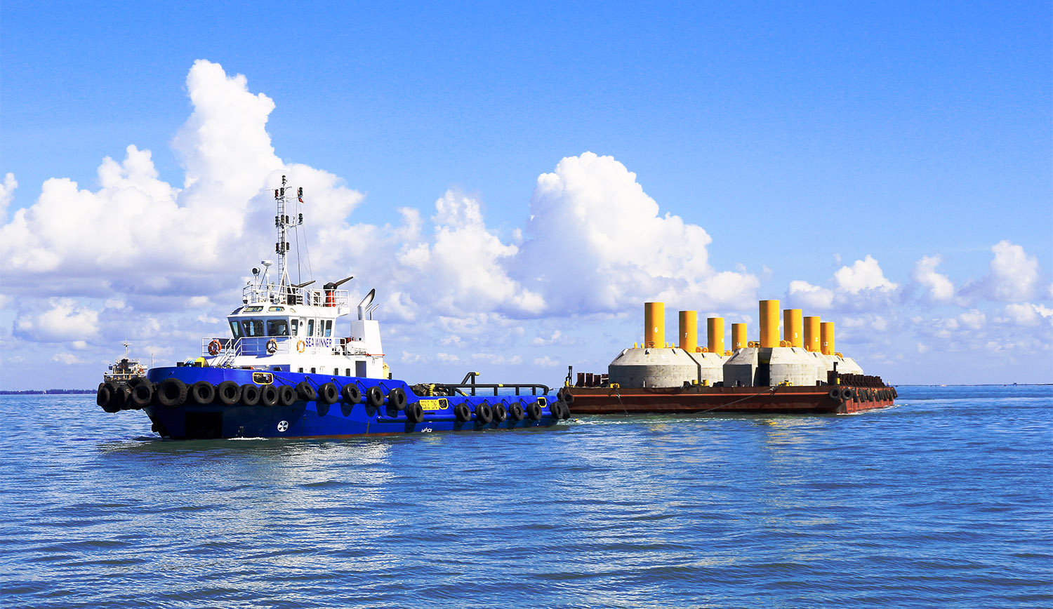 Harbor tugboat and Towing Service Sea Winner