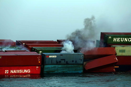 Heung a Dragon collision in Vungtau
