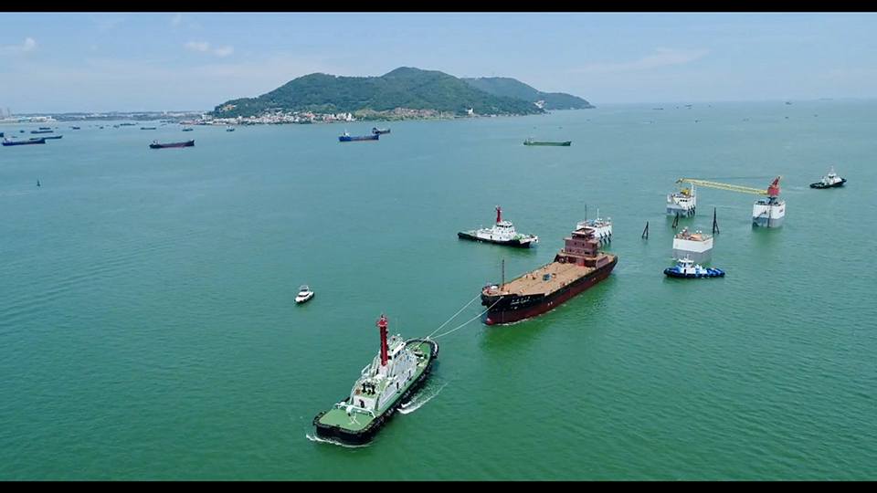 lauching new vessel