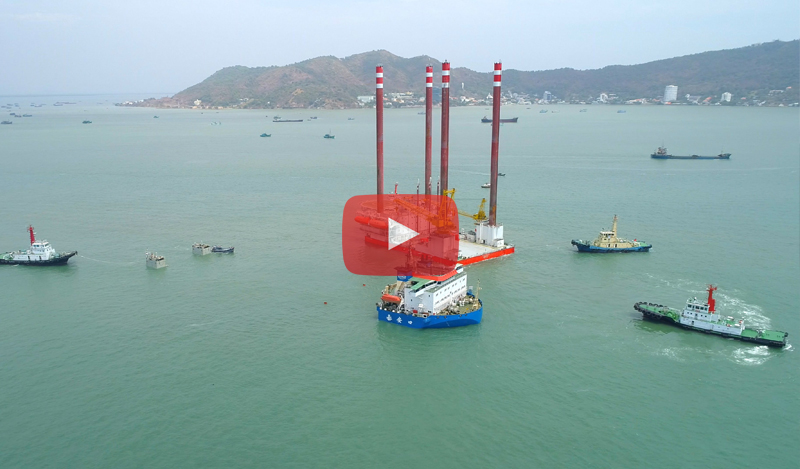 Tugboat in Vietnam