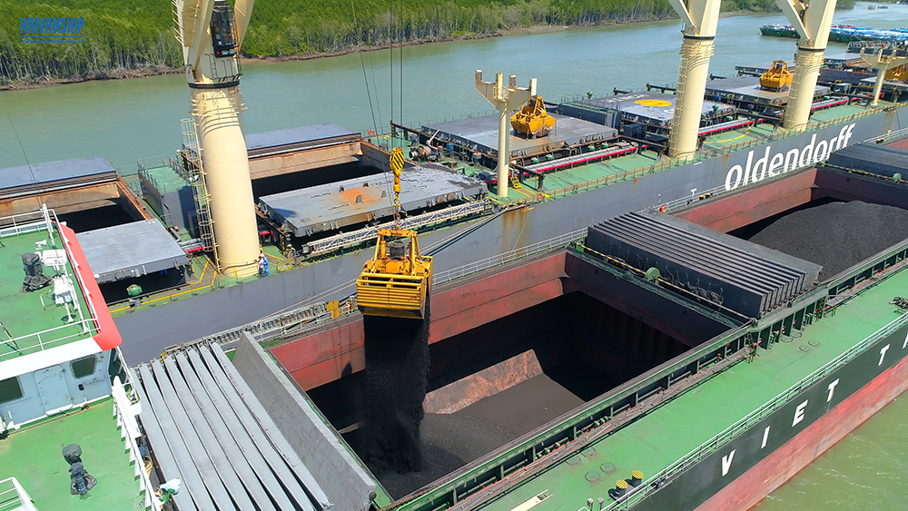 Discharging Coal in vietnam Discharging coal in vietnam