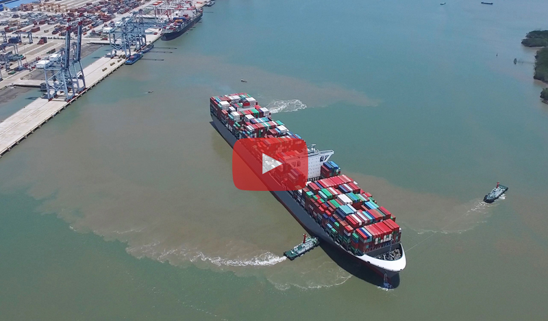 towing in vungtau harbor tugboat in vietnam