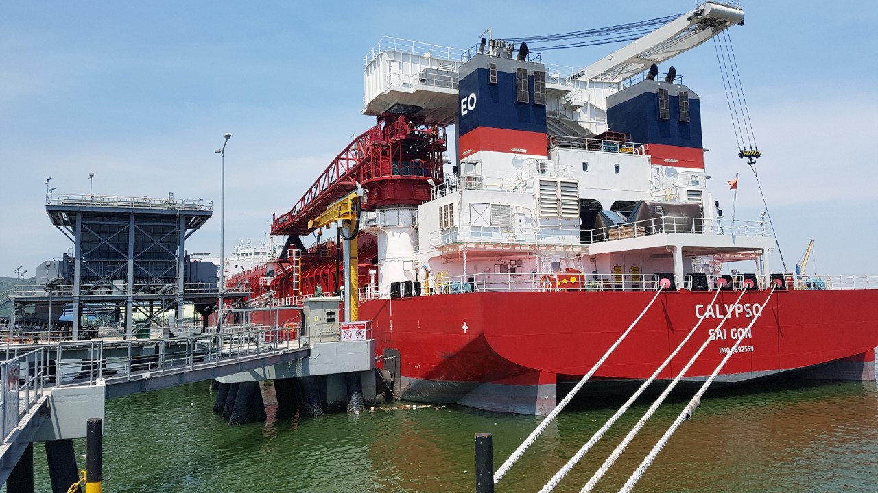 tugboat in vungtau