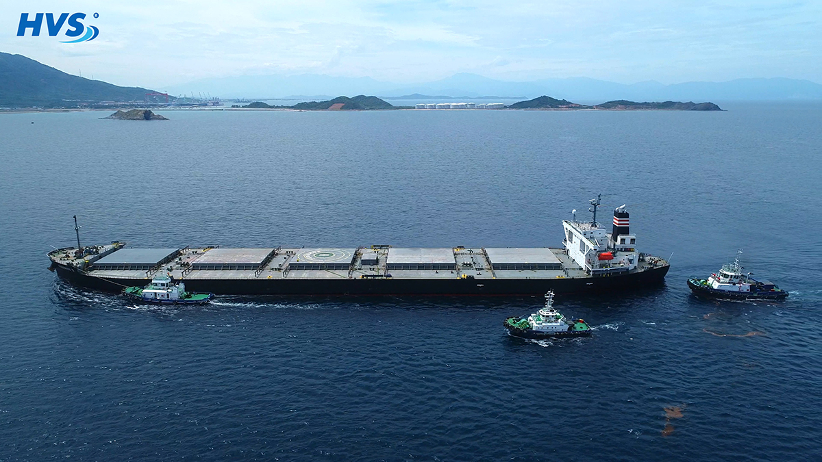 Escorting M/V Federico II 